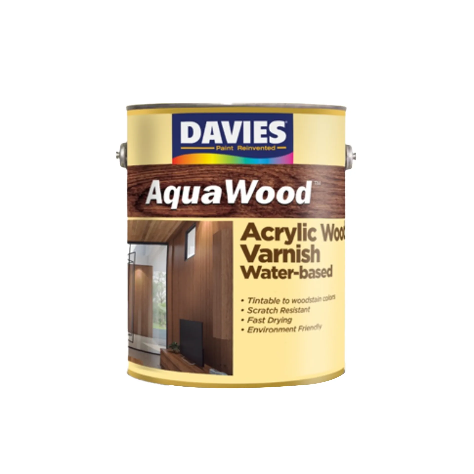 DAVIES PAINT AQW GLOSS WHITE WATERBASE AQUAWOOD